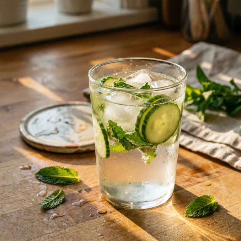 Cucumber Mint Hydration Tonic for a Light & Healthy Summer