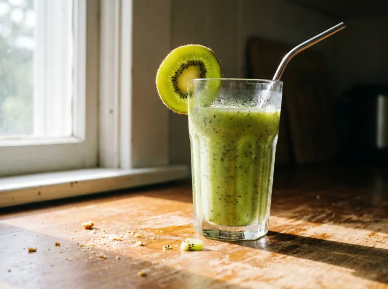Kiwi Coconut Refresh Smoothie for a Light & Healthy Summer