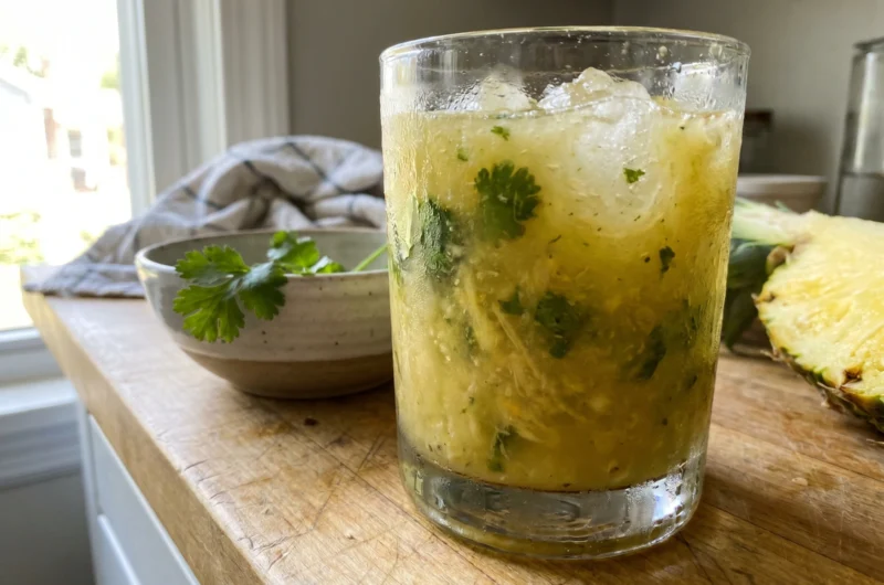 Pineapple Cilantro Digestive Flush